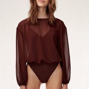 Wilfred Talmont Bodysuit Blouse